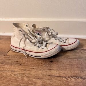 White high top converse